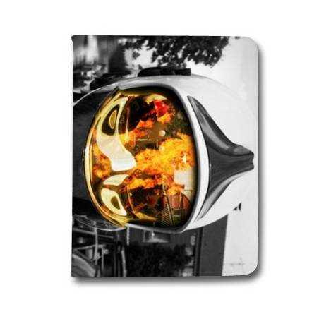 Housse portefeuille Samsung Galaxy TAB A (2018) - T590 pompier police