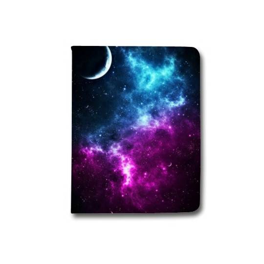 Housse portefeuille Samsung Galaxy TAB A (2018) - T590 Espace Univers Galaxie