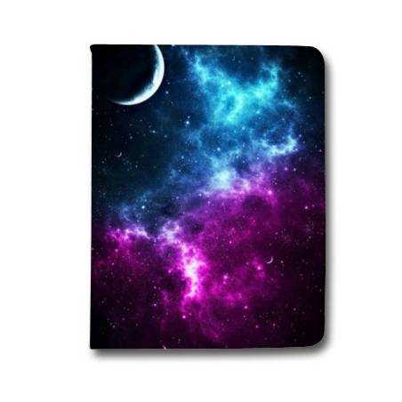 Housse portefeuille Samsung Galaxy TAB A (2018) - T590 Espace Univers Galaxie