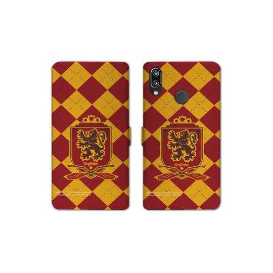RV Housse cuir portefeuille Samsung Galaxy A40 WB License harry potter ecole