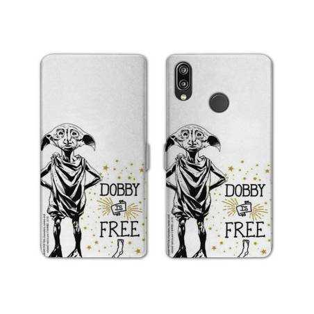 RV Housse cuir portefeuille Samsung Galaxy A40 WB License harry potter dobby