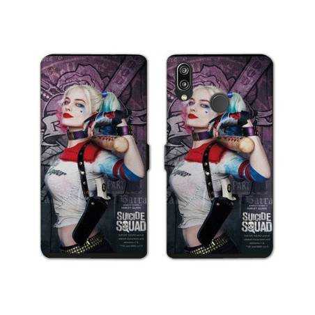 RV Housse cuir portefeuille Samsung Galaxy A40 Harley Quinn