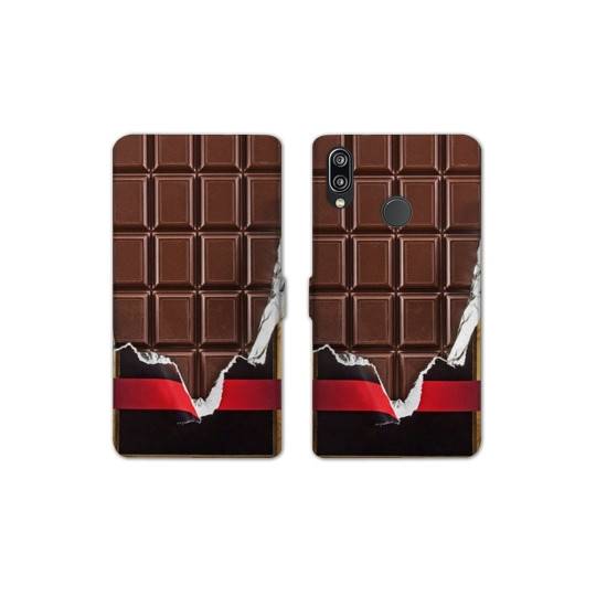 RV Housse cuir portefeuille Samsung Galaxy A40 Trompe oeil