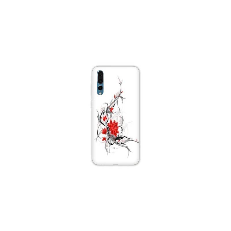 Coque Samsung Galaxy A50 fleurs