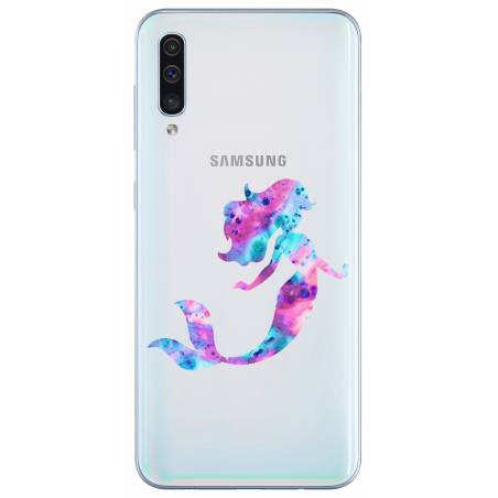 Coque transparente Samsung Galaxy A50 Sirene