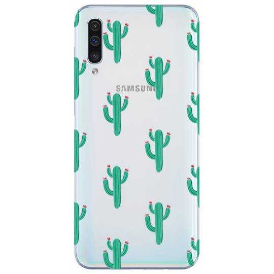 Coque transparente Samsung Galaxy A50 Cactus