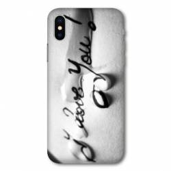 Coque Samsung Galaxy A10 I love you larme B