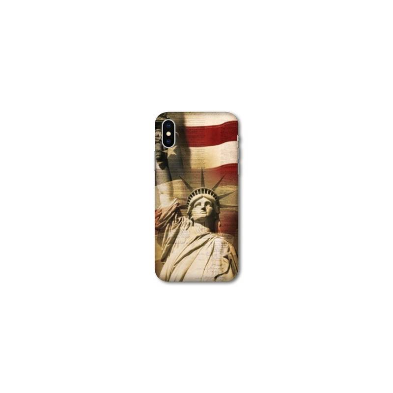 Coque Samsung Galaxy A10 Amerique USA Statue liberté