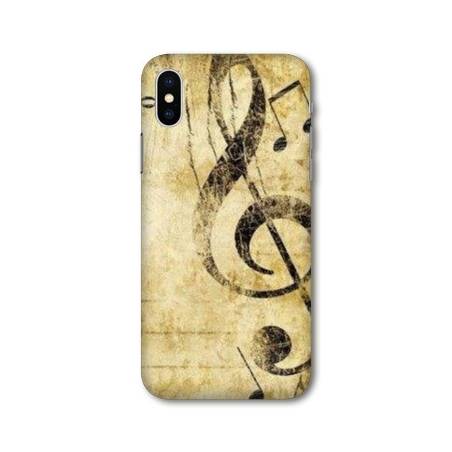 Coque Samsung Galaxy A10 Musique clé sol vintage