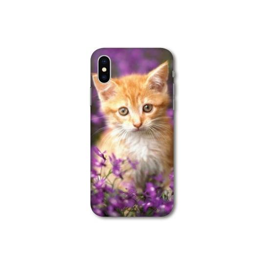 Coque Samsung Galaxy A10 Chat Violet