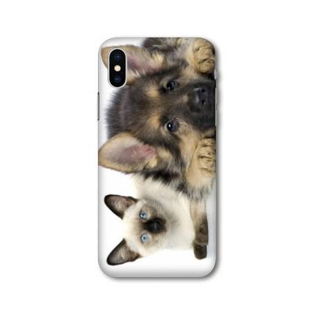 Coque Samsung Galaxy A10 Chien vs chat
