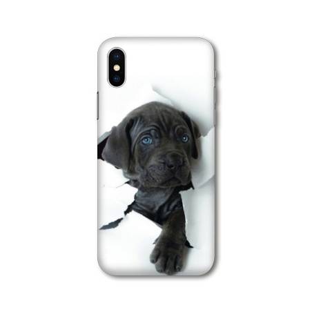 Coque Samsung Galaxy A10 Chien noir