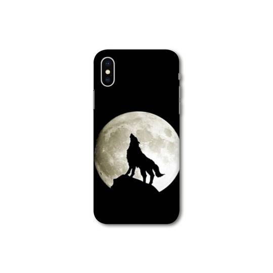 Coque Samsung Galaxy A10 Loup Noir