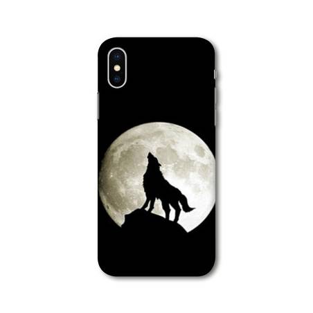 Coque Samsung Galaxy A10 Loup Noir