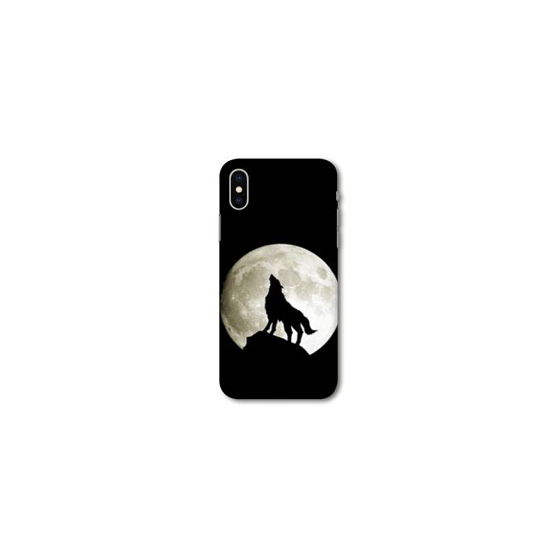 Coque Samsung Galaxy A10 Loup Noir