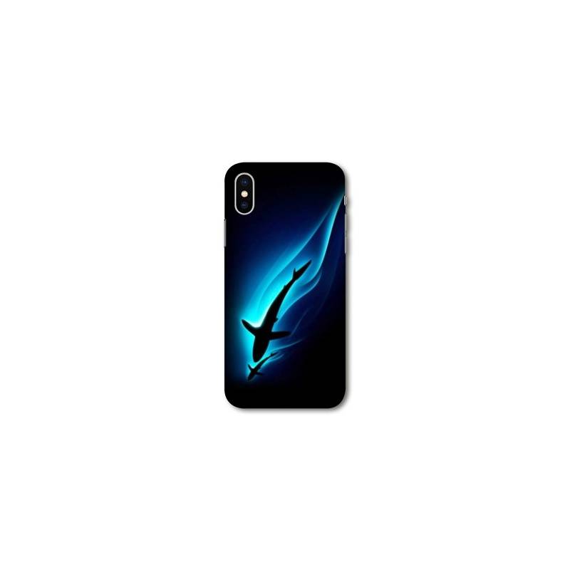 Coque Samsung Galaxy A10 Requin Noir