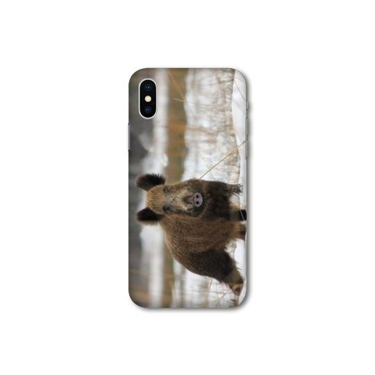 Coque Samsung Galaxy A10 chasse sanglier Neige