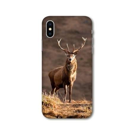 Coque Samsung Galaxy A10 chasse chevreuil Blanc