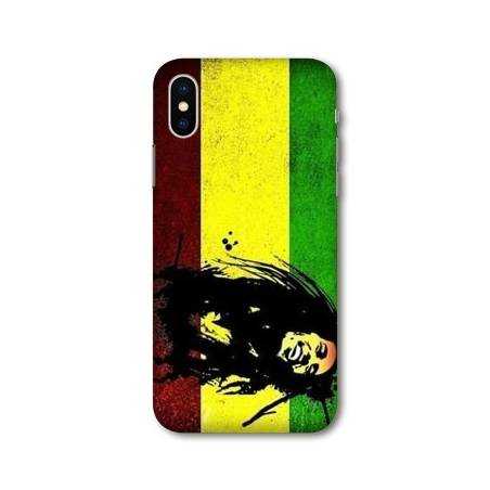 Coque Samsung Galaxy A10 Bob Marley Drapeau