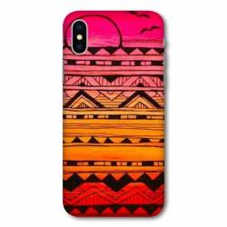 Coque Samsung Galaxy A10 motifs Aztec azteque soleil