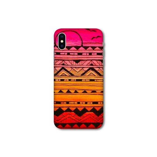 Coque Samsung Galaxy A10 motifs Aztec azteque soleil