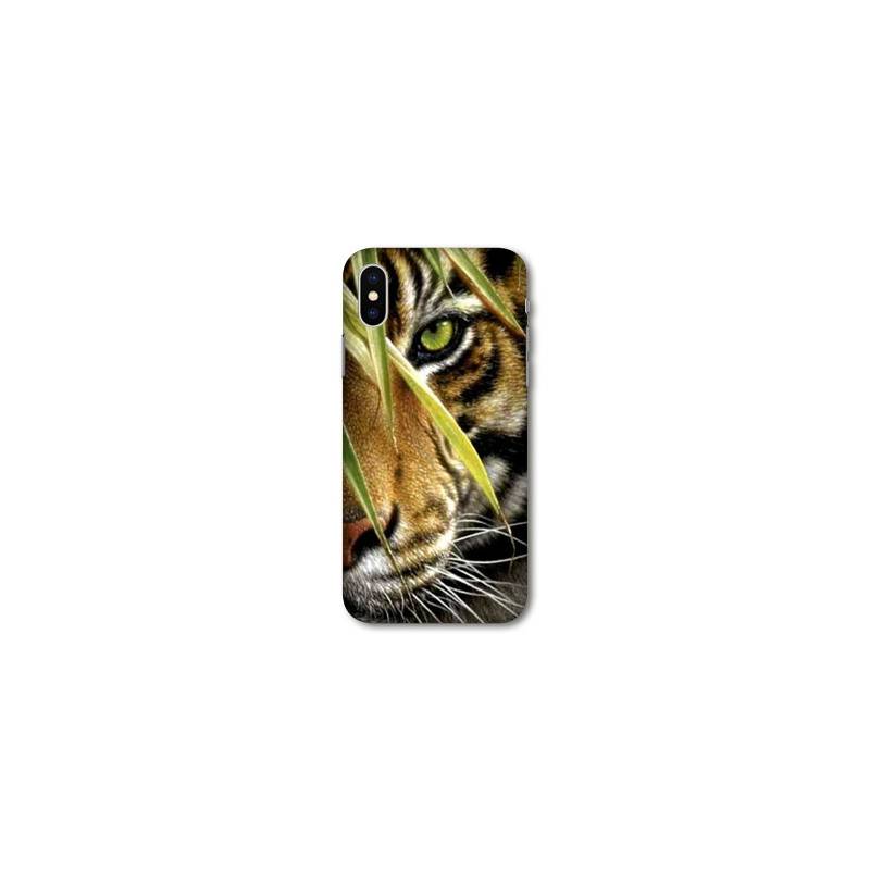 Coque Samsung Galaxy A10 œil tigre