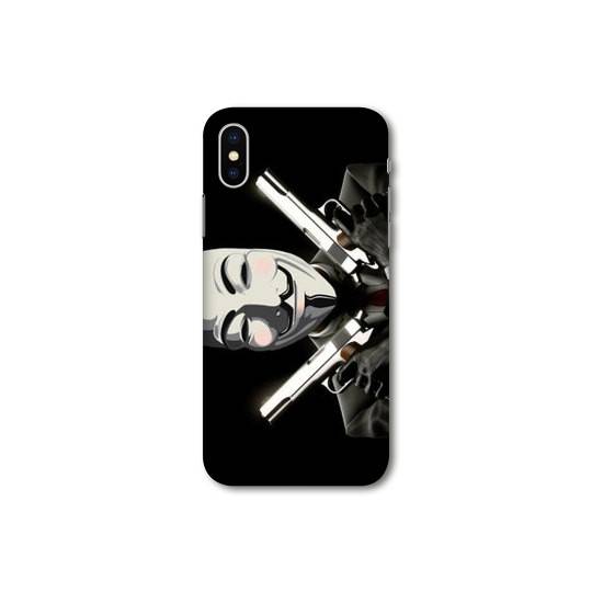 Coque Samsung Galaxy A10 Anonymous Gun
