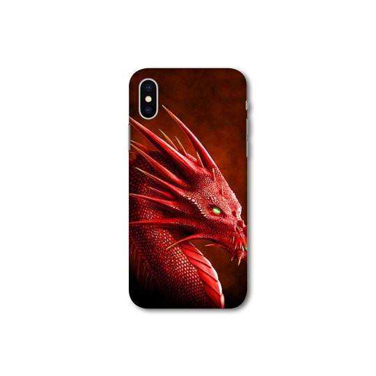 Coque Samsung Galaxy A10 Dragon Rouge