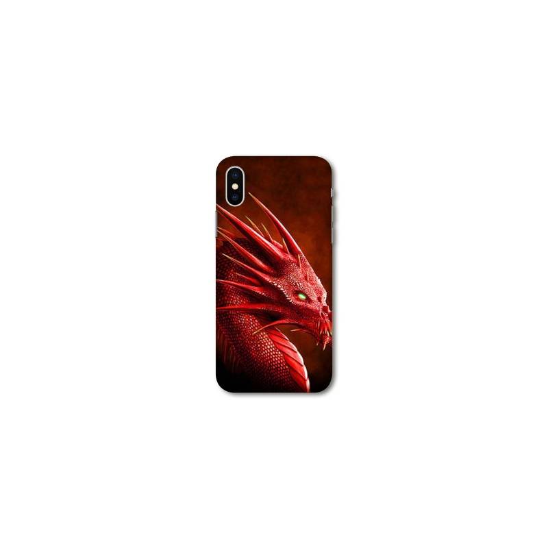Coque Samsung Galaxy A10 Dragon Rouge