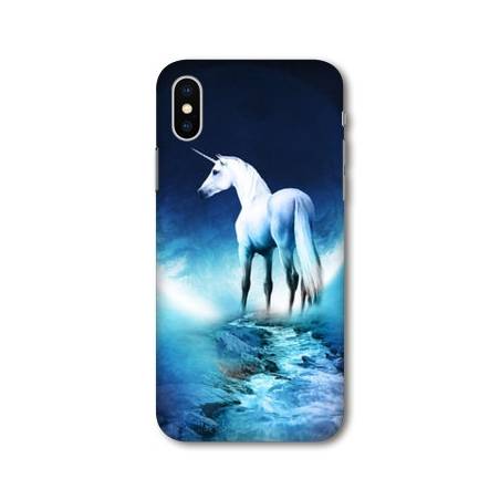 Coque Samsung Galaxy A10 Licorne Lune