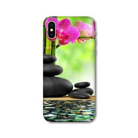 Coque Samsung Galaxy A10 orchidee eau