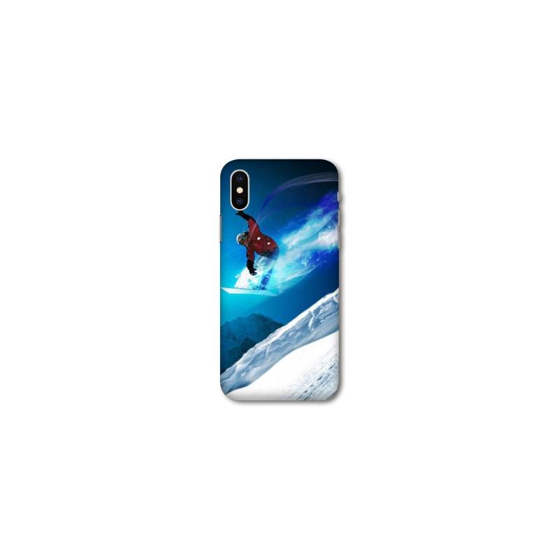 Coque Samsung Galaxy A10 Snowboard saut