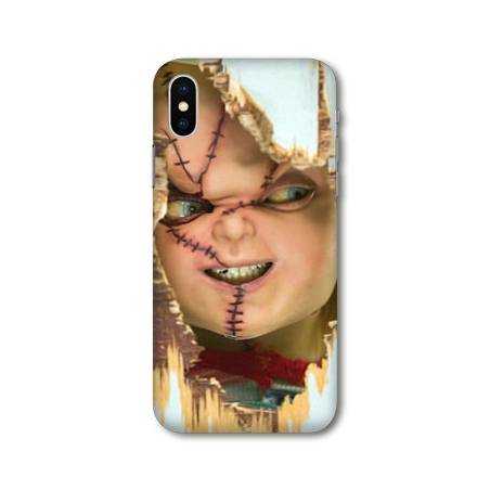 Coque Samsung Galaxy A10 Chucky Blanc