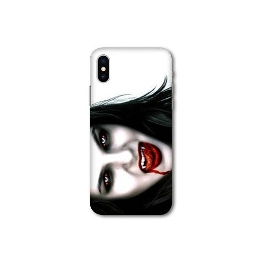 Coque Samsung Galaxy A10 Vampire blanc