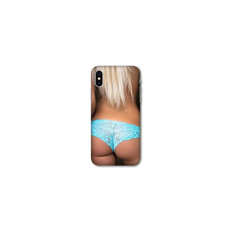 Coque Samsung Galaxy A10 Sexy tanga bleu