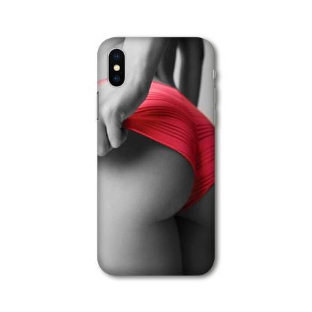Coque Samsung Galaxy A10 Sexy tanga rouge
