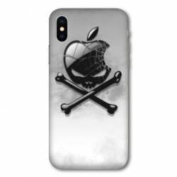 Coque Samsung Galaxy A10 Pomme Tete mort