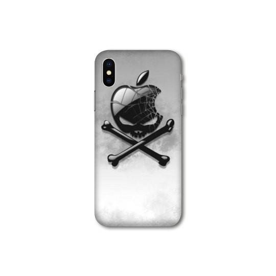 Coque Samsung Galaxy A10 Pomme Tete mort