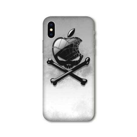 Coque Samsung Galaxy A10 Pomme Tete mort