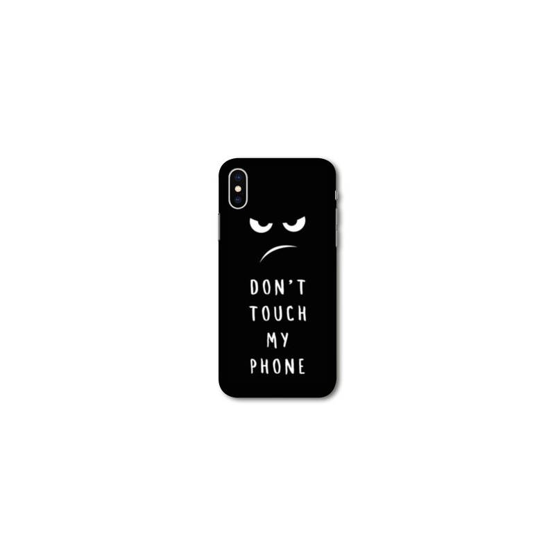 Coque Samsung Galaxy A10 Humour don't touch