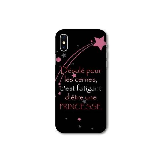 Coque Samsung Galaxy A10 Humour princesse