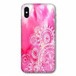 Coque Samsung Galaxy A10 Etnic abstrait Bouclier rose