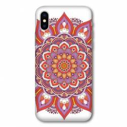 Coque Samsung Galaxy A10 Etnic abstrait Rosas orange