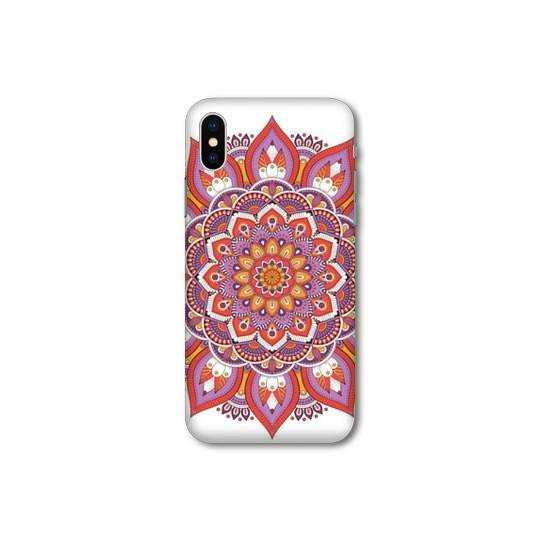 Coque Samsung Galaxy A10 Etnic abstrait Rosas orange