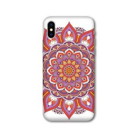 Coque Samsung Galaxy A10 Etnic abstrait Rosas orange