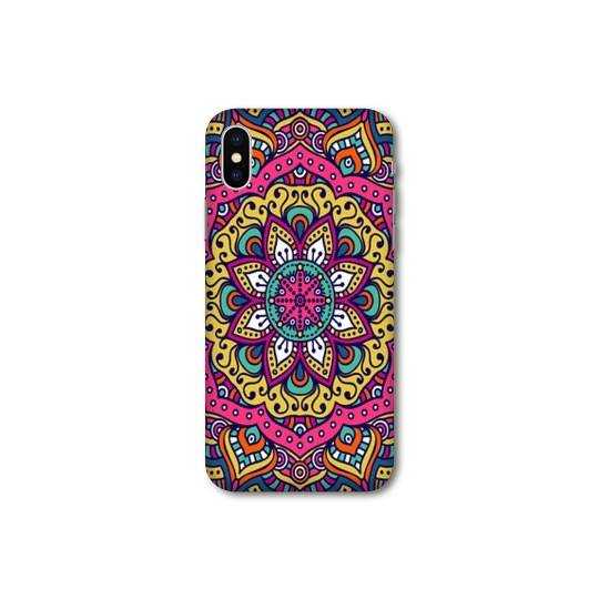 Coque Samsung Galaxy A10 Etnic abstrait Rosas rose