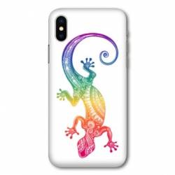 Coque Samsung Galaxy A10 Animaux Maori Salamandre color