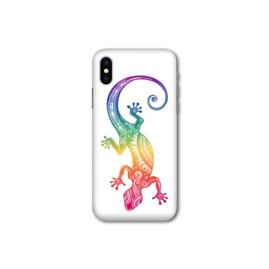 Coque Samsung Galaxy A10 Animaux Maori Salamandre color