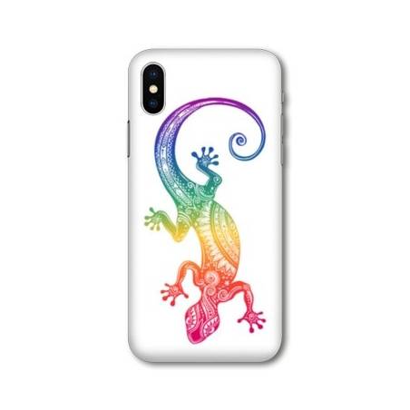 Coque Samsung Galaxy A10 Animaux Maori Salamandre color