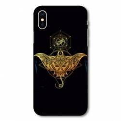 Coque Samsung Galaxy A10 Animaux Maori Raie noir